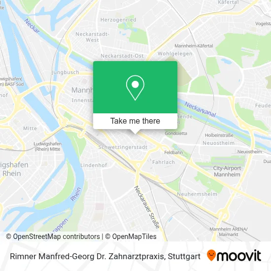 Rimner Manfred-Georg Dr. Zahnarztpraxis map