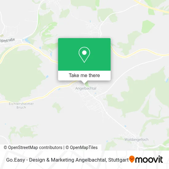 Go.Easy - Design & Marketing Angelbachtal map