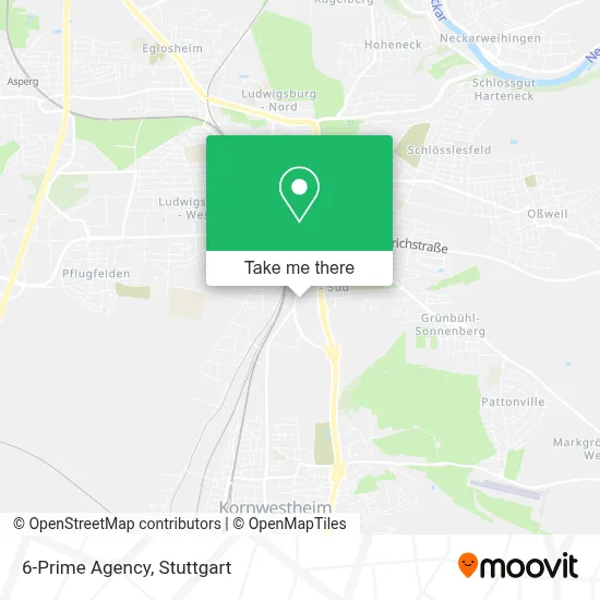 6-Prime Agency map