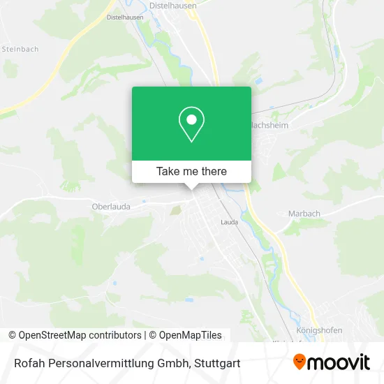 Rofah Personalvermittlung Gmbh map