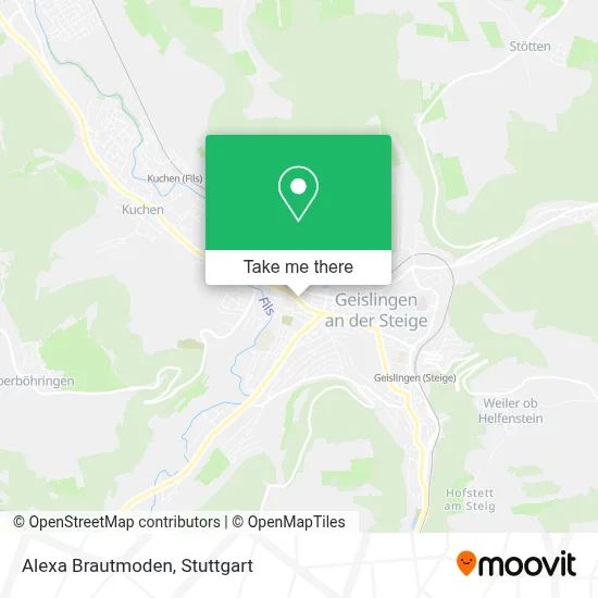 Alexa Brautmoden map