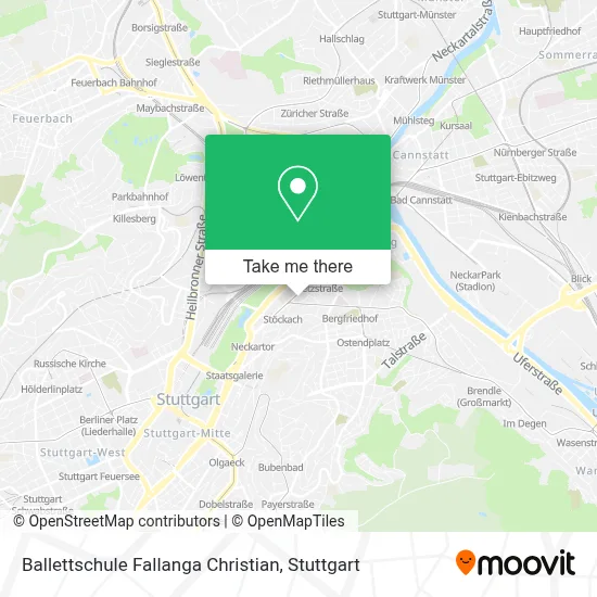Ballettschule Fallanga Christian map