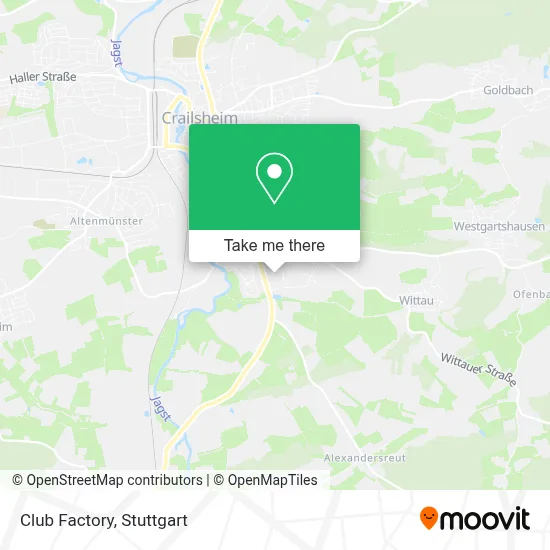 Club Factory map