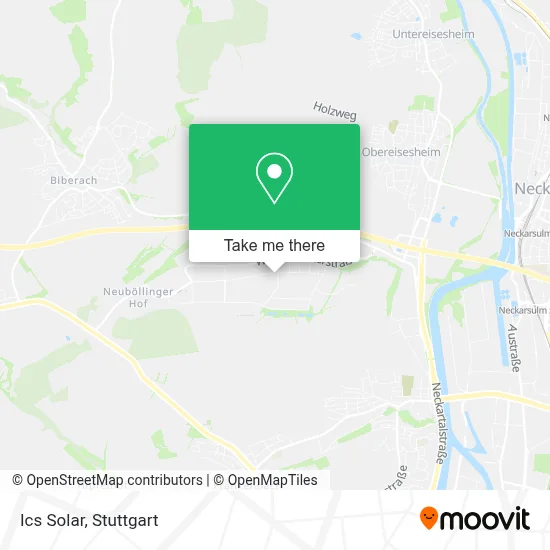 Ics Solar map