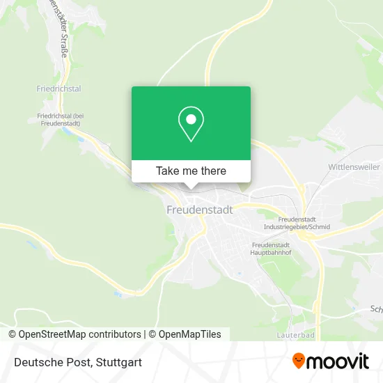Deutsche Post map