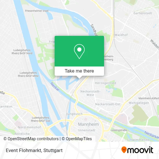 Event Flohmarkt map