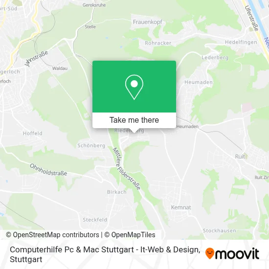 Computerhilfe Pc & Mac Stuttgart - It-Web & Design map