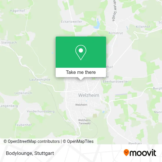 Bodylounge map
