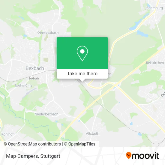 Map-Campers map