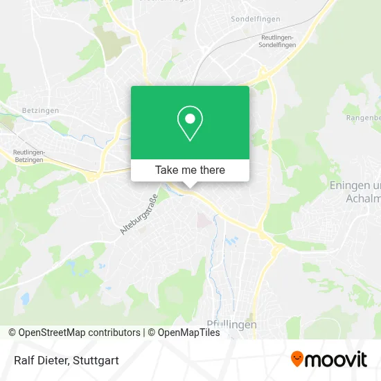 Ralf Dieter map