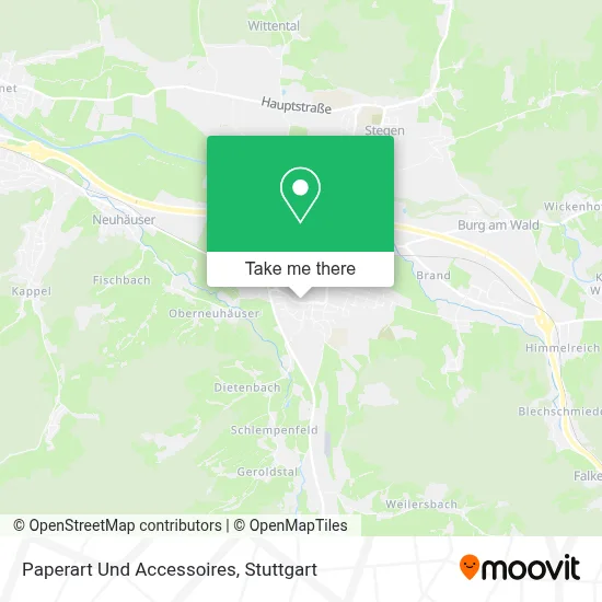 Paperart Und Accessoires map