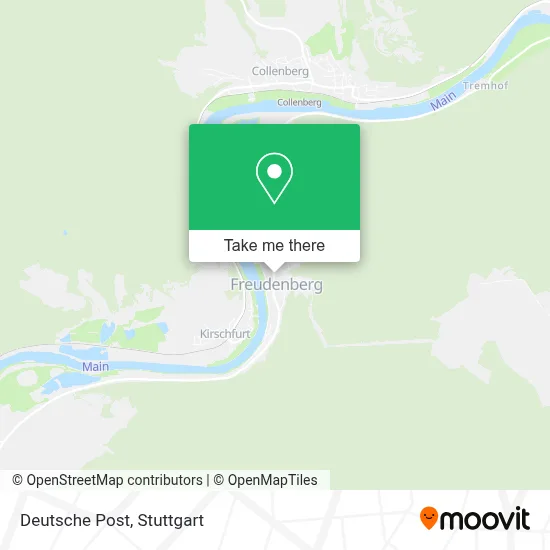 Deutsche Post map