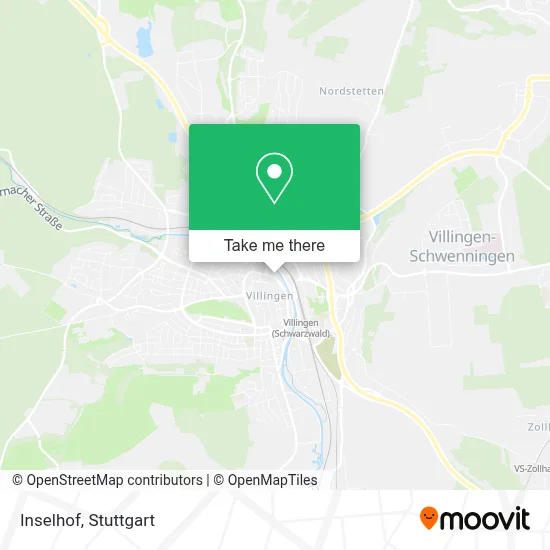 Inselhof map