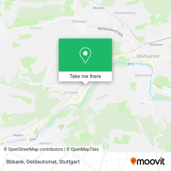 Bbbank, Geldautomat map