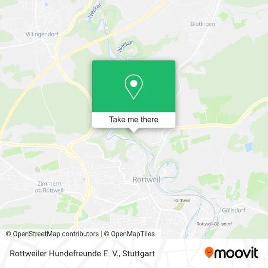 Rottweiler Hundefreunde E. V. map