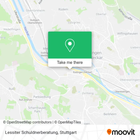 Lessiter Schuldnerberatung map