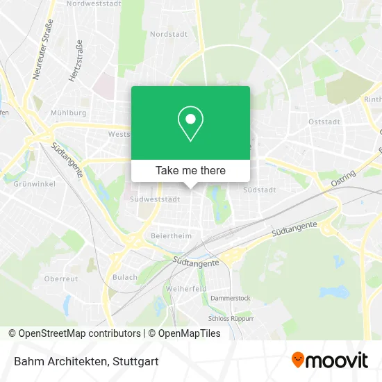 Bahm Architekten map