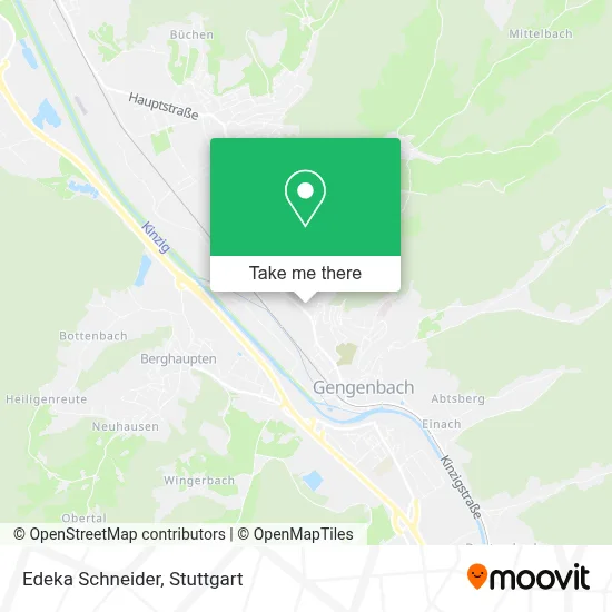 Edeka Schneider map