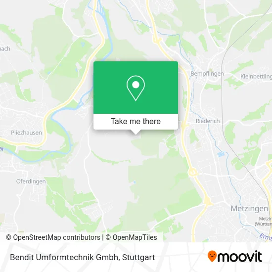 Bendit Umformtechnik Gmbh map