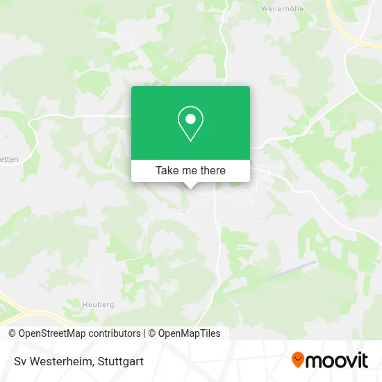 Sv Westerheim map