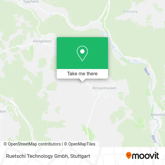 Ruetschi Technology Gmbh map