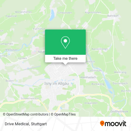 Drive Medical map