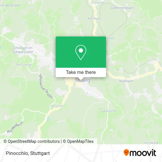 Pinocchio map