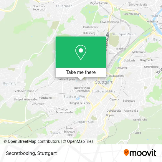 Secretboxing map