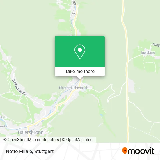Netto Filiale map