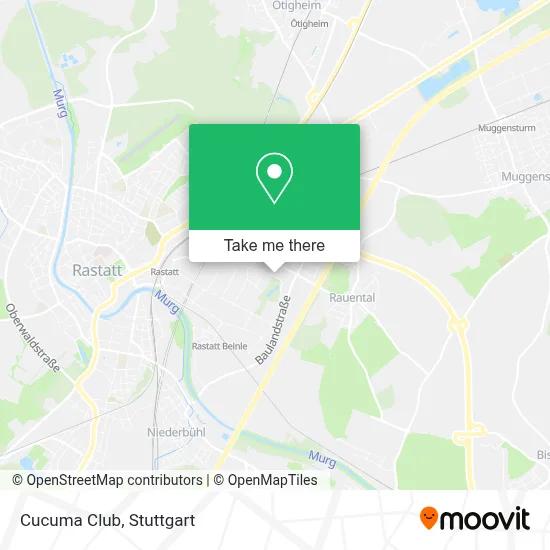 Cucuma Club map