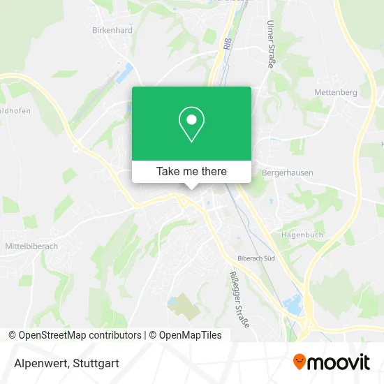 Alpenwert map