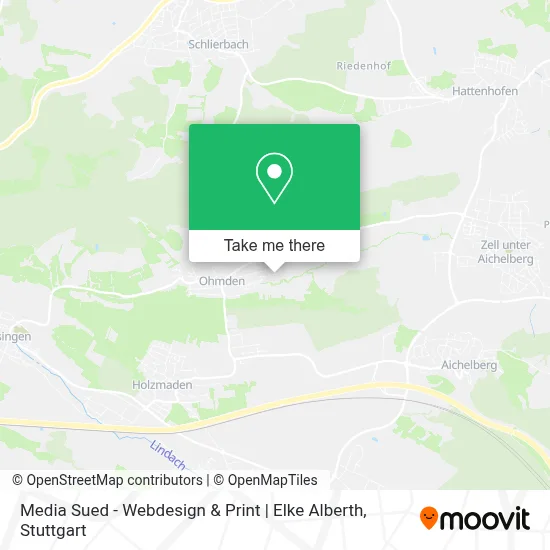 Media Sued - Webdesign & Print | Elke Alberth map