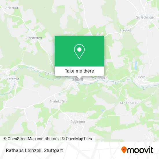 Rathaus Leinzell map