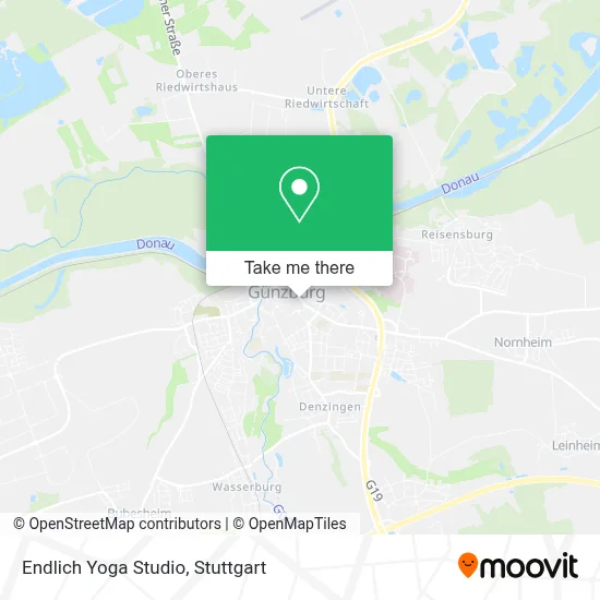 Endlich Yoga Studio map