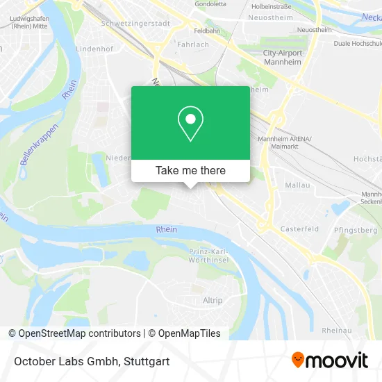 October Labs Gmbh map