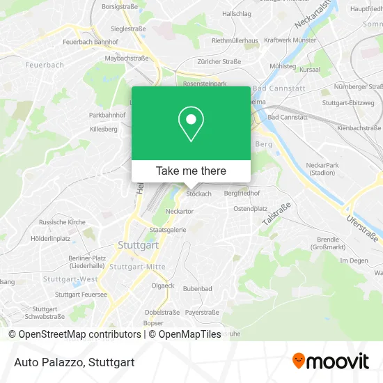 Auto Palazzo map