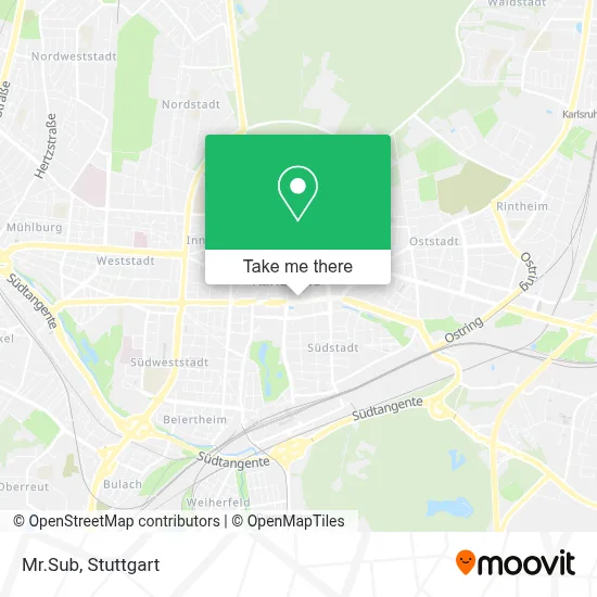 Mr.Sub map
