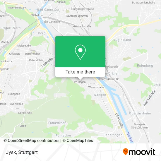 Jysk map
