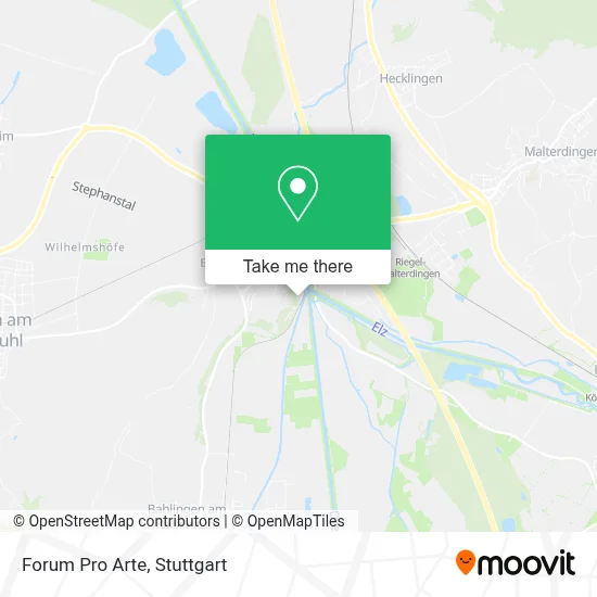 Forum Pro Arte map
