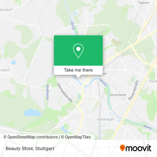 Beauty Store map