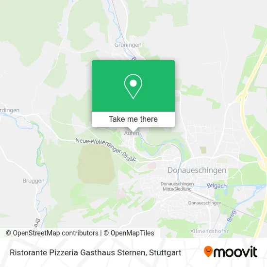 Ristorante Pizzeria Gasthaus Sternen map