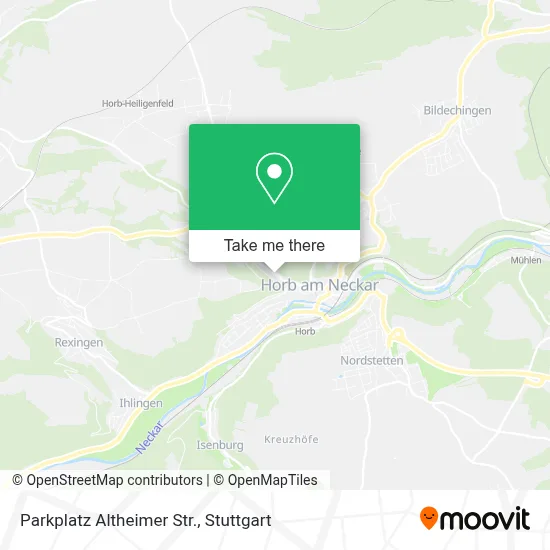 Parkplatz Altheimer Str. map