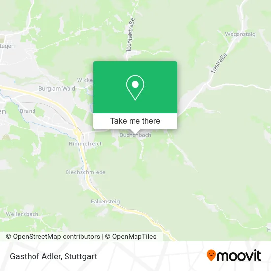 Gasthof Adler map