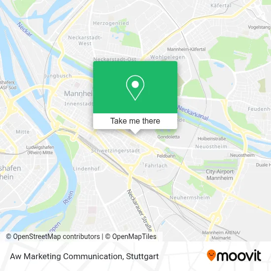 Aw Marketing Communication map