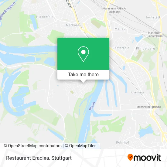Restaurant Eraclea map