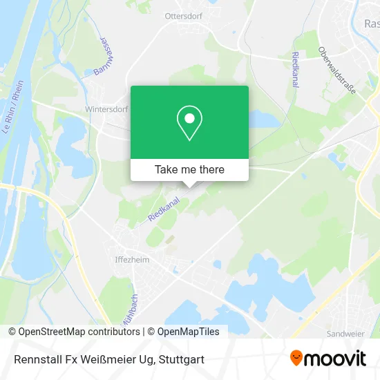 Rennstall Fx Weißmeier Ug map