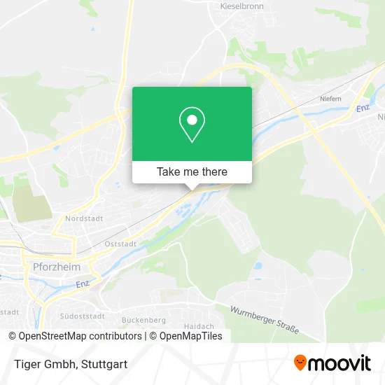 Tiger Gmbh map
