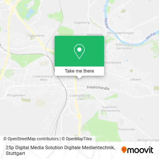 25p Digital Media Solution Digitale Medientechnik map