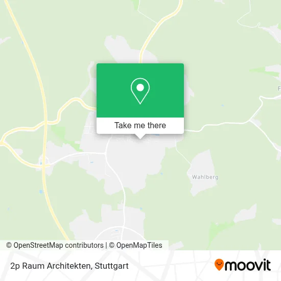 2p Raum Architekten map