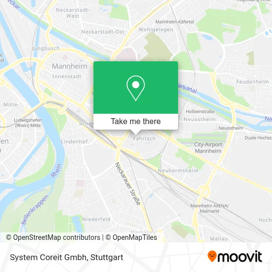 System Coreit Gmbh map